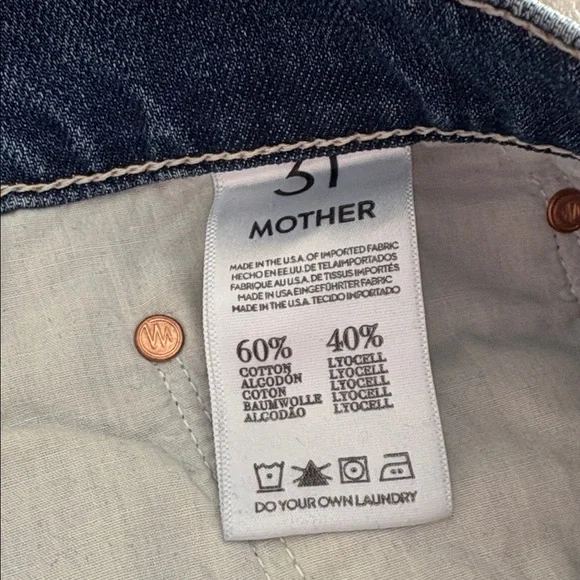 Mother distressed boyfriend jeans. - Picture 7 of 7